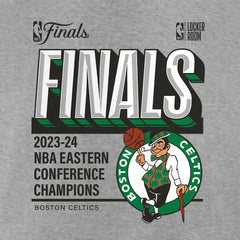Fanatics Boston Celtics 2024 Eastern Conference Champions Locker Room Post Up Move T-Shirt Steel