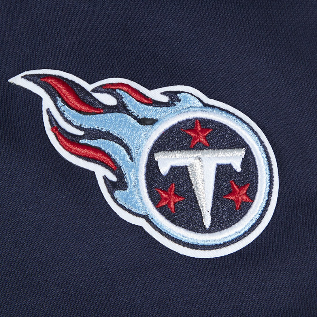 Tennessee Titans Pro Standard Women's Split Logo Full-Zip Hoodie - Navy - NFL