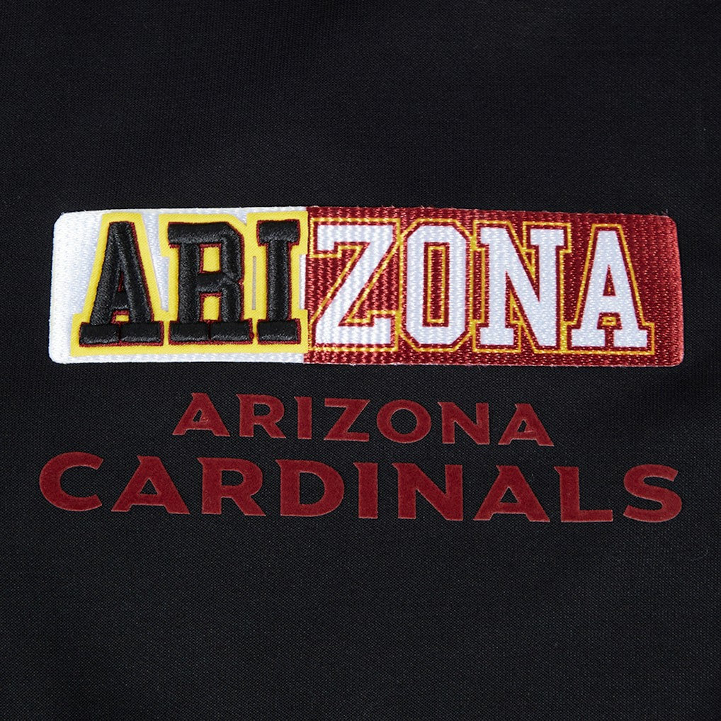 Arizona Cardinals Pro Standard Women's Split Logo Full-Zip Hoodie - Black - NFL