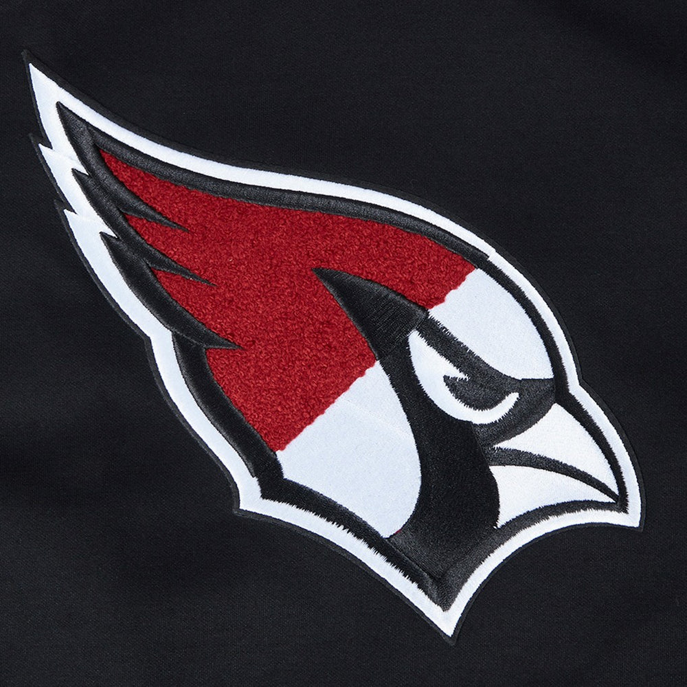 Arizona Cardinals Pro Standard Women's Split Logo Full-Zip Hoodie - Black - NFL