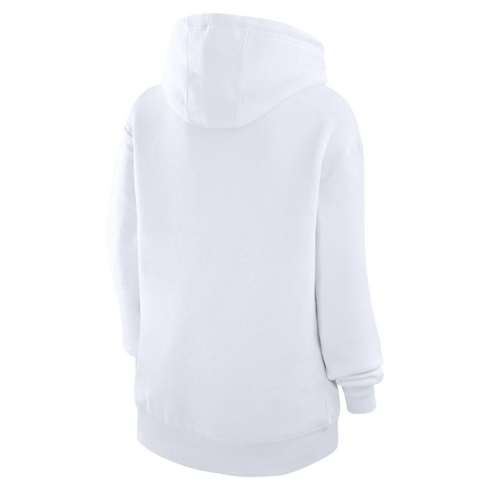 Philadelphia Eagles G-III 4Her by Carl Banks Women's Team Logo Graphic Fleece Tri-Blend Pullover Hoodie - White - NFL