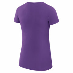 Sacramento Kings G-III 4Her by Carl Banks Women's Super-Slim Fit Lightweight Team Logo T-Shirt Purple