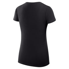 Chicago Bulls G-III 4Her by Carl Banks Women's Super-Slim Fit Lightweight Team Logo V-Neck T-Shirt Black