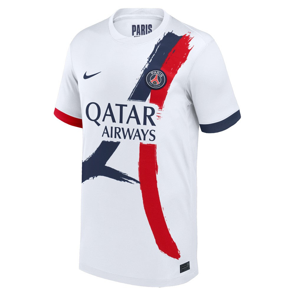 Nike - Paris Saint-Germain Youth 2024/25 Away Replica Jersey - White