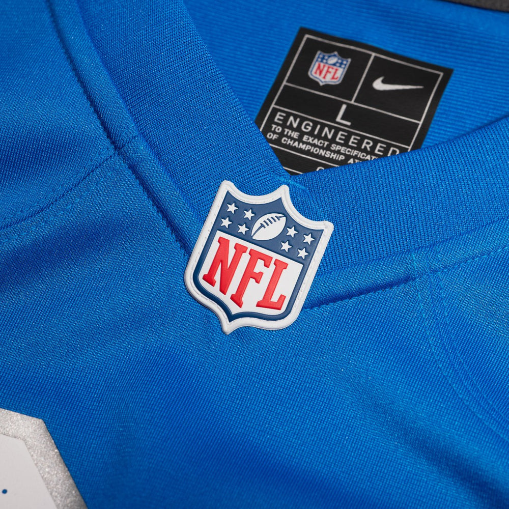Amik Robertson Detroit Lions Game Jersey - Blue - Nike