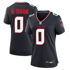 Azeez Al-Shaair Houston Texans Women's Team Game Jersey - Navy - Nike