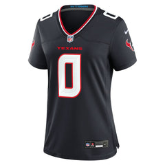 Azeez Al-Shaair Houston Texans Women's Team Game Jersey - Navy - Nike