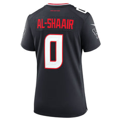 Azeez Al-Shaair Houston Texans Women's Team Game Jersey - Navy - Nike