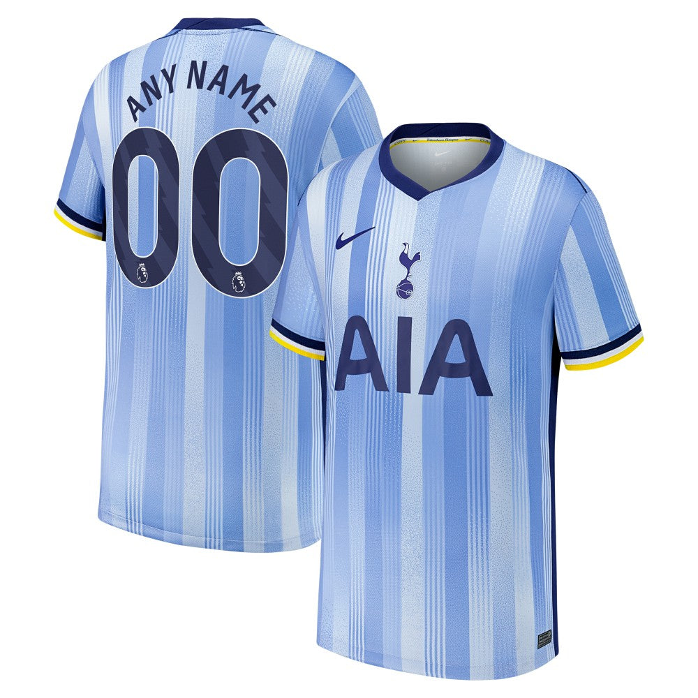 Nike - Tottenham Hotspur Youth 2024/25 Away Replica Custom Jersey - Blue