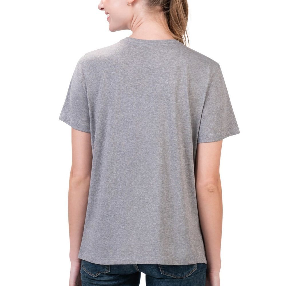Houston Texans G-III 4Her by Carl Banks Women's Super-Slim Fit Lightweight H-Town T-Shirt - Heather Gray - NFL