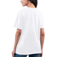 Houston Texans G-III 4Her by Carl Banks Women's Super-Slim Fit Lightweight H-Town T-Shirt - White - NFL