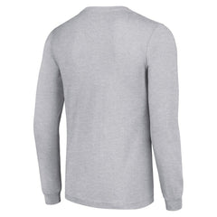 Washington Capitals Starter Four Team Name Logo Long Sleeve Graphic T-Shirt - Heather Gray | NHL online