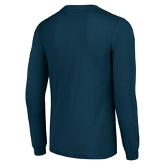Washington Capitals Starter Four Team Name Logo Long Sleeve Graphic T-Shirt - Navy | NHL Lifestyle