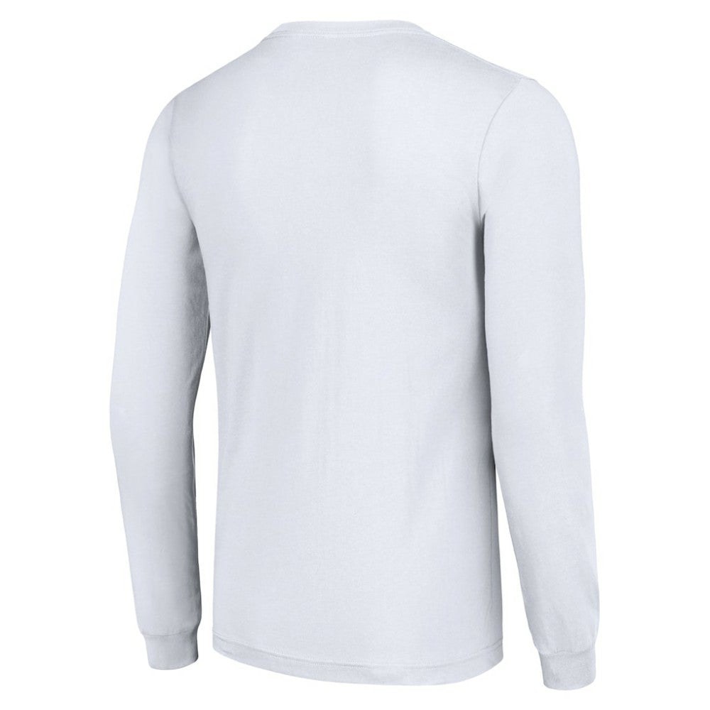 Buffalo Sabres Starter Four Team Name Logo Long Sleeve Graphic T-Shirt - White | NHL on sale