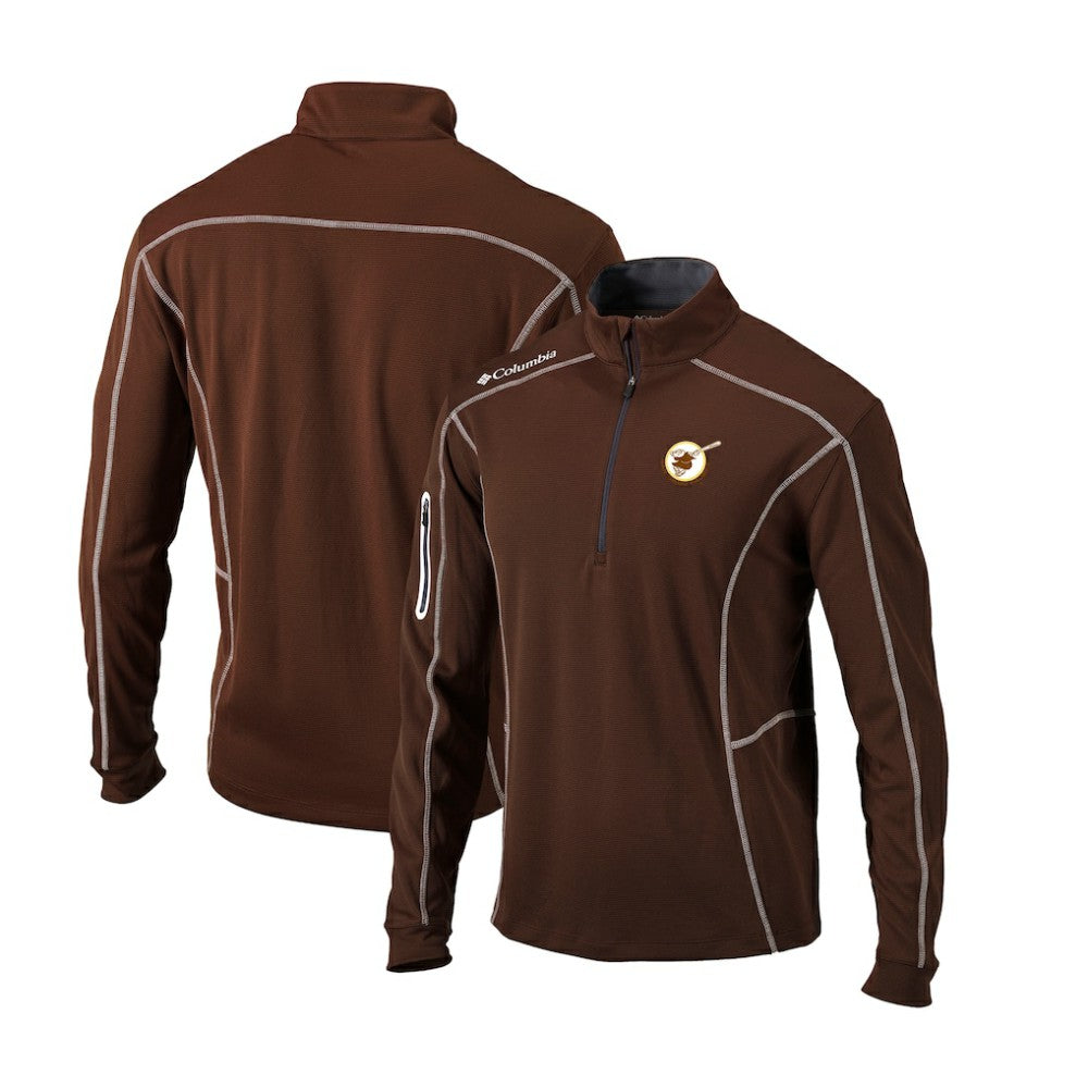 San Diego Padres Columbia Cooperstown Collection Omni-Wick Shotgun Quarter-Zip Top for sale