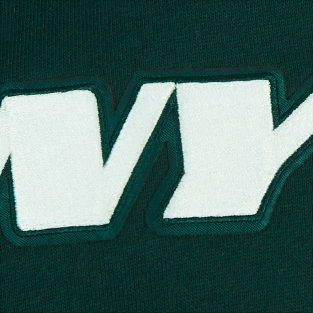 New York Jets Pro Standard Turn It Up Drop Shoulder Pullover Sweatshirt - Green - NFL