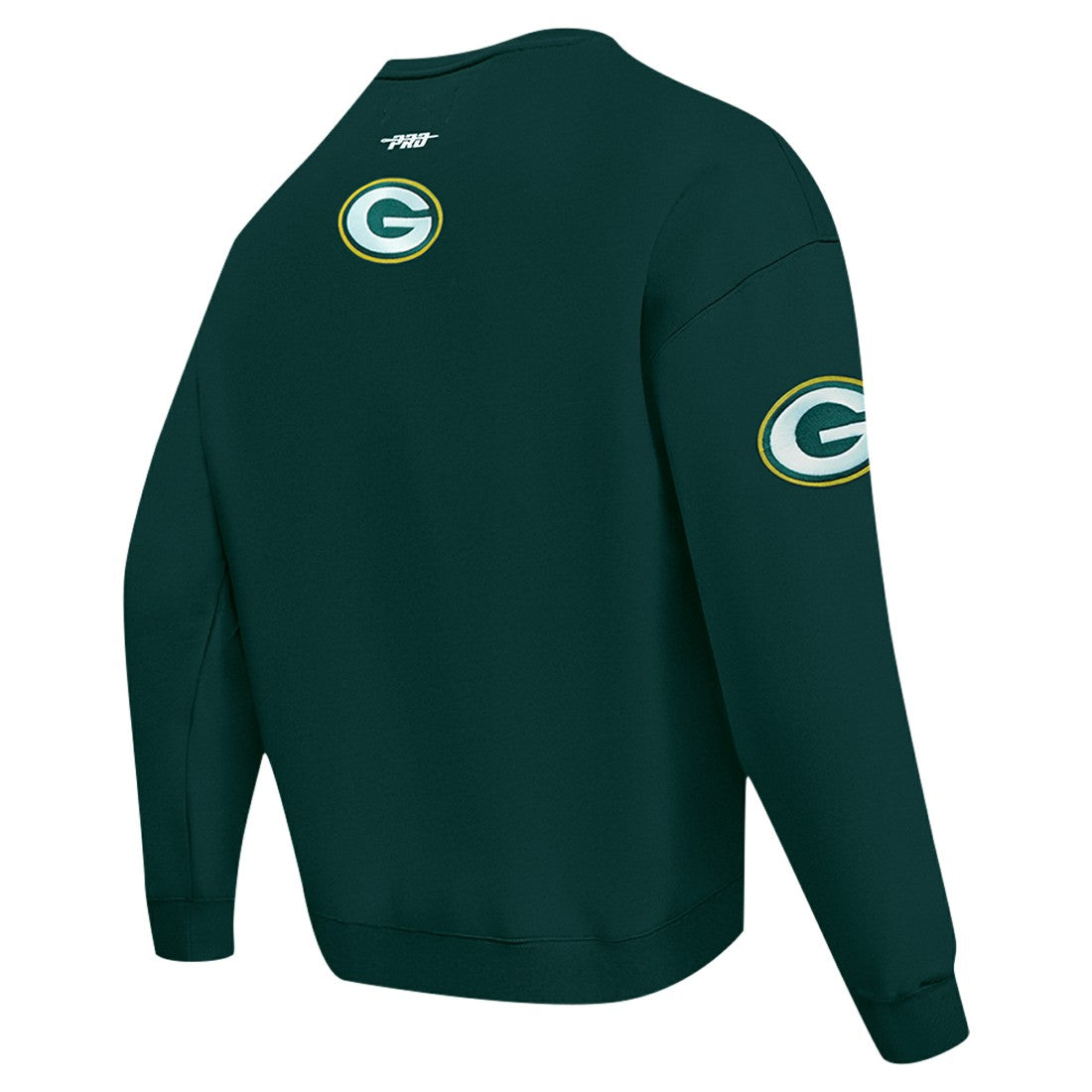 Green Bay Packers Pro Standard Turn It Up Drop Shoulder Pullover Sweatshirt - Green - NFL