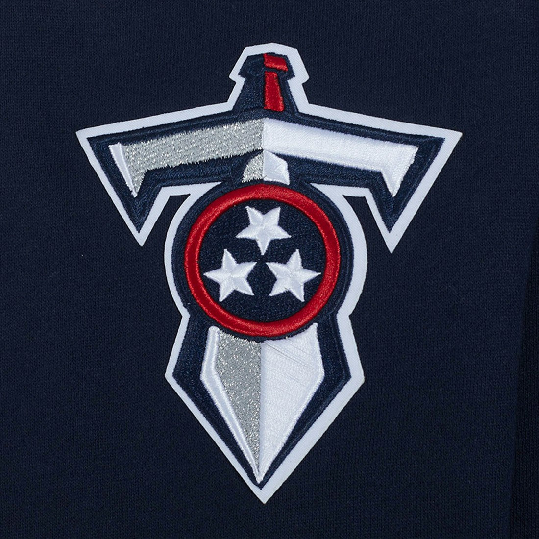 Tennessee Titans Pro Standard Turn It Up Drop Shoulder Pullover Sweatshirt - Navy - NFL
