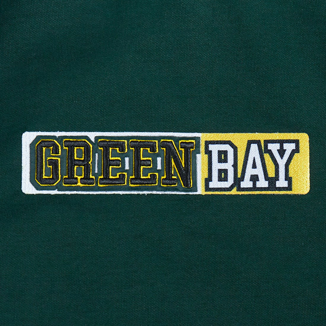 Green Bay Packers Pro Standard Split Logo Double Knit Full-Zip Hoodie - Green - NFL