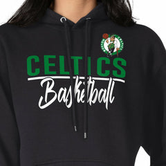 Boston Celtics G-III 4Her by Carl Banks Women's Graphics Fleece Pullover Hoodie Black