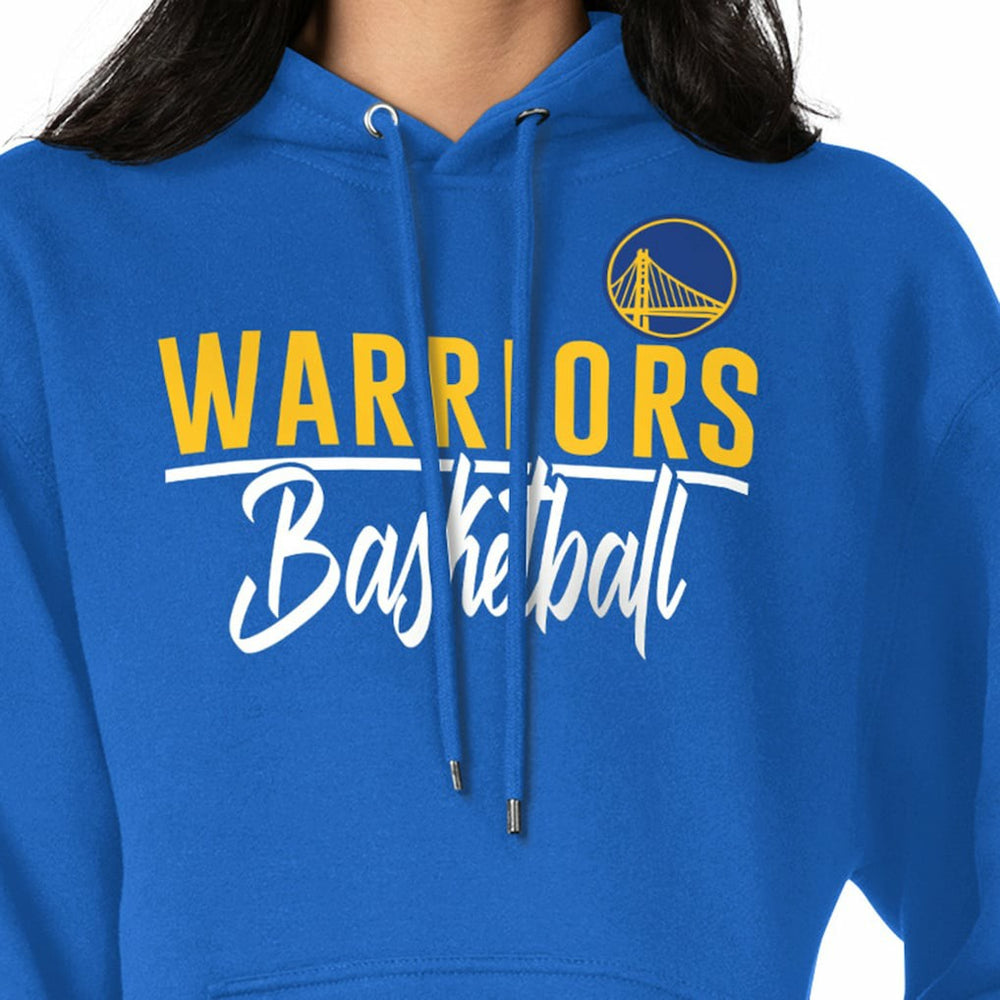 Golden State Warriors G-III 4Her by Carl Banks Women's Graphics Fleece Pullover Hoodie Royal