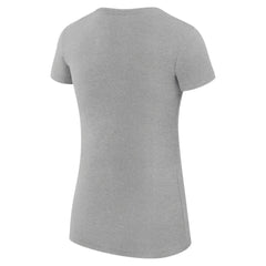 Boston Celtics G-III 4Her by Carl Banks Women's Super-Slim Fit Lightweight Team Sport V-Neck T-Shirt Heather Gray