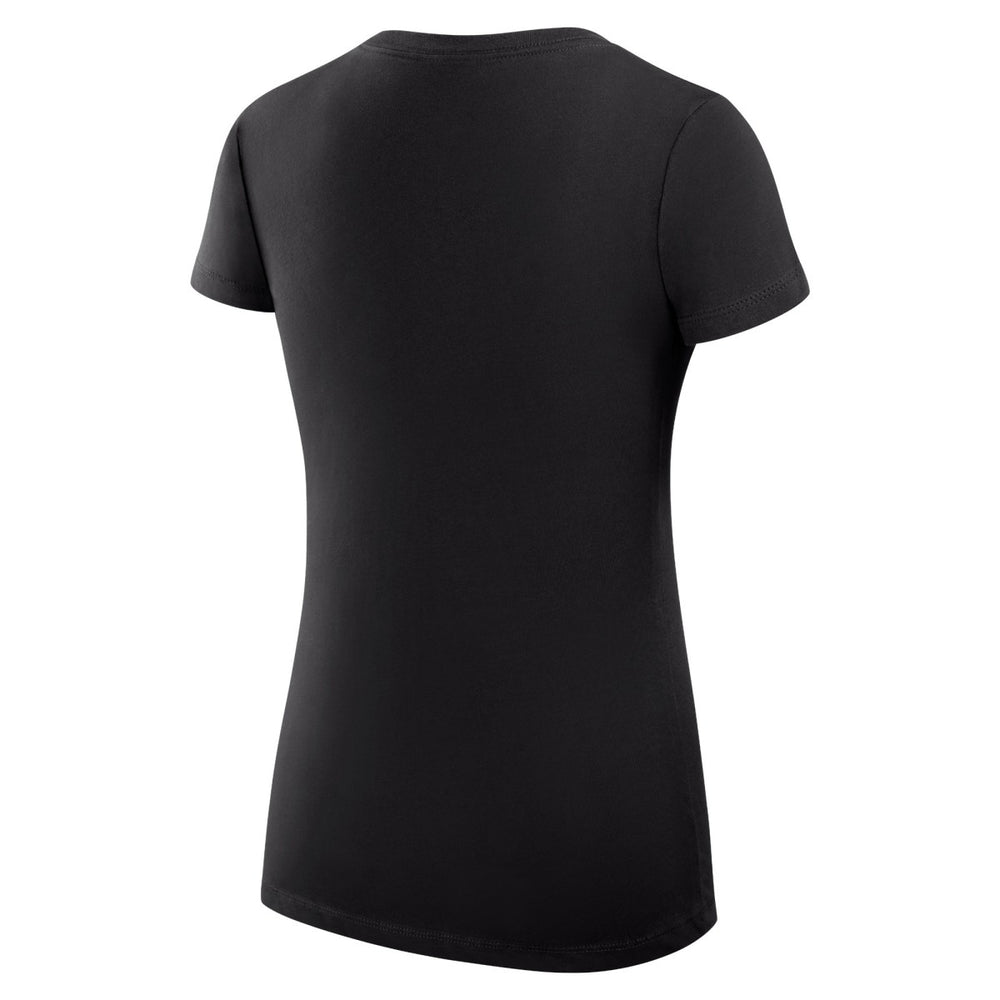 LA Clippers G-III 4Her by Carl Banks Women's Super-Slim Fit Lightweight Team Sport V-Neck T-Shirt Black