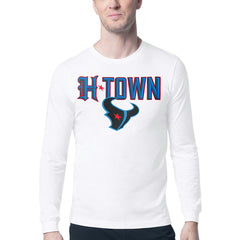 Houston Texans Starter H-Town Graphic Long Sleeve T-Shirt - White - NFL