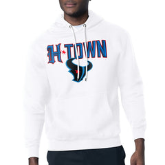 Houston Texans Starter H-Town Graphic Fleece Pullover Hoodie - White - NFL