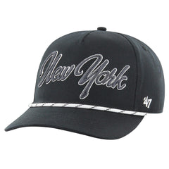 New York Jets '47 Overhand Speckle Hitch Adjustable Hat - Black - 47 brand