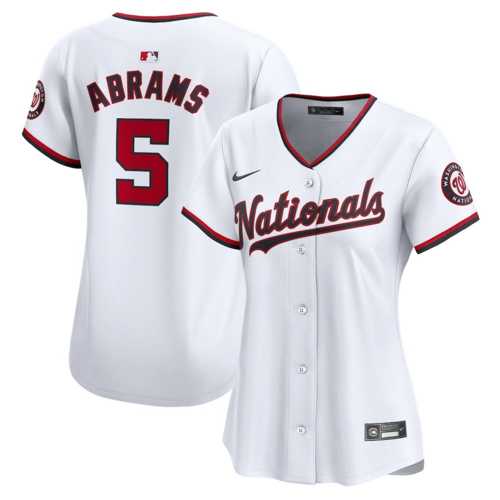 CJ Abrams Washington Nationals Nike Women's Home Limited Player Jersey Near Me