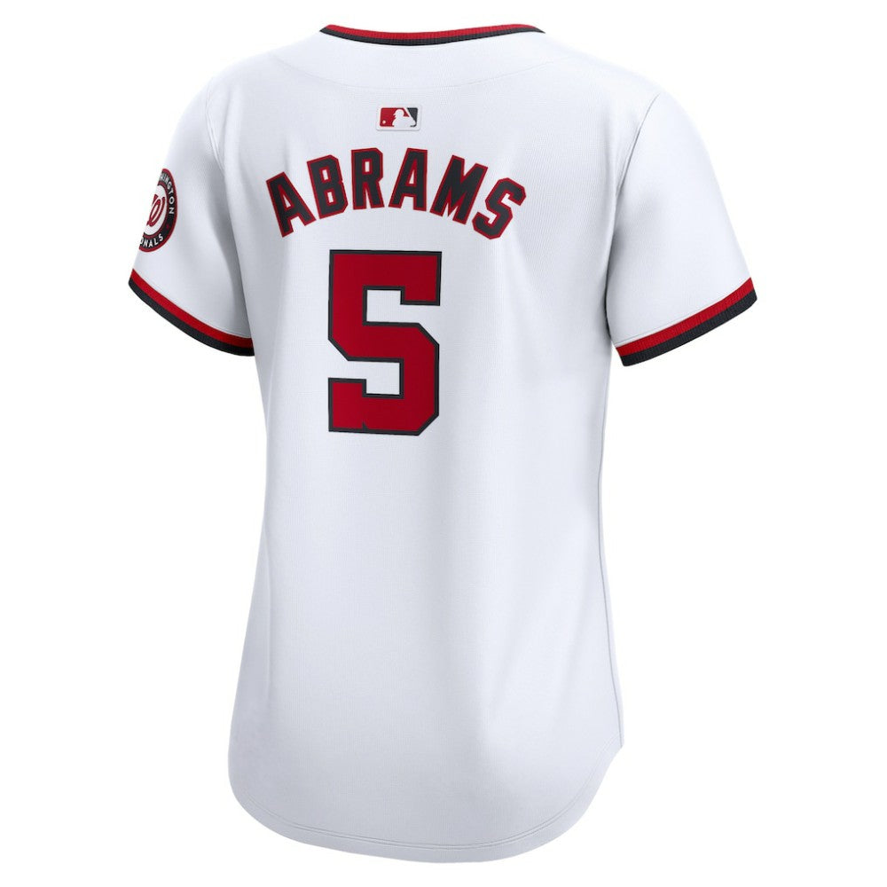 CJ Abrams Washington Nationals Nike Women's Home Limited Player Jersey Near Me