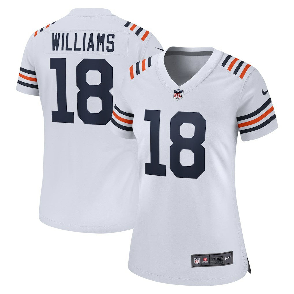 Caleb Williams Chicago Bears Women's 2nd Alternate Game Player Jersey - White - Nike