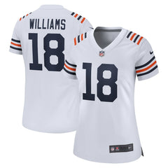 Caleb Williams Chicago Bears Women's 2nd Alternate Game Player Jersey - White - Nike