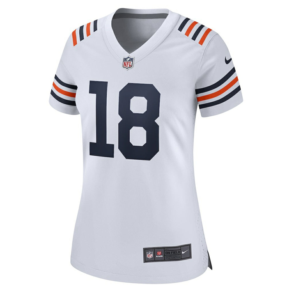 Caleb Williams Chicago Bears Women's 2nd Alternate Game Player Jersey - White - Nike