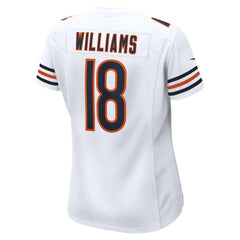 Caleb Williams Chicago Bears Women's Game Player Jersey - White - Nike