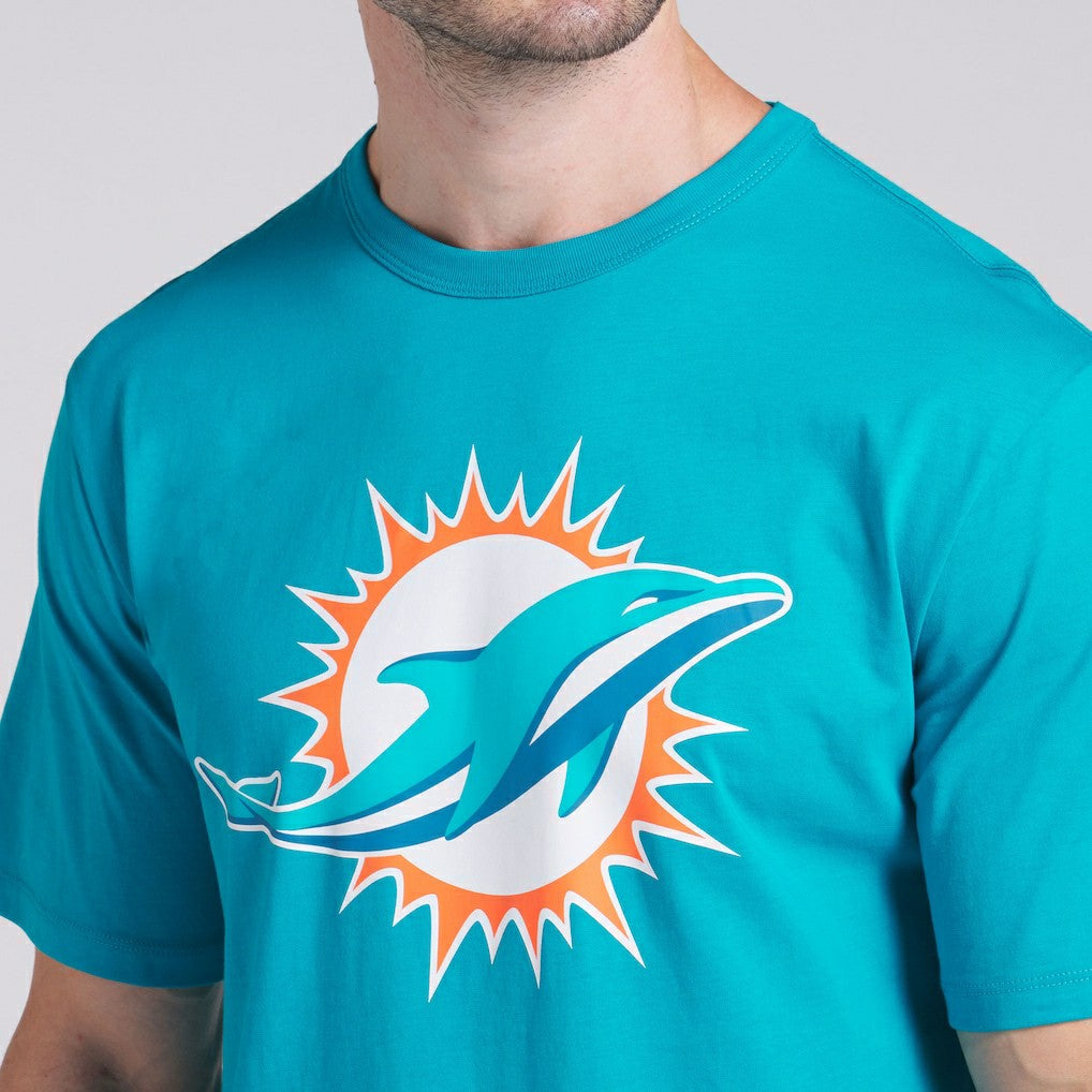 Miami Dolphins Field Goal Legacy T-Shirt - Aqua - Fanatics