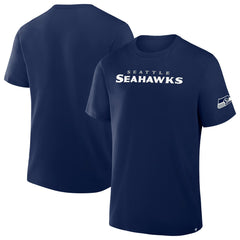 Seattle Seahawks Option Route Legacy T-Shirt - College Navy - Fanatics