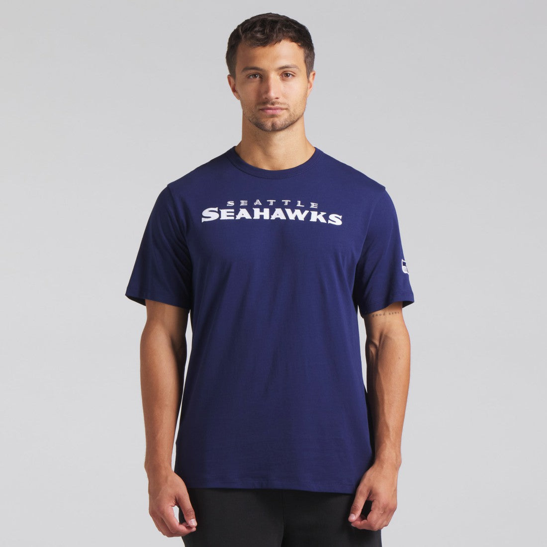 Seattle Seahawks Option Route Legacy T-Shirt - College Navy - Fanatics