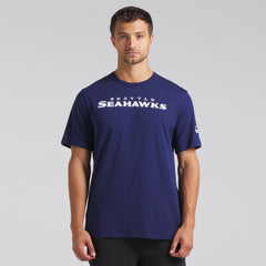 Seattle Seahawks Option Route Legacy T-Shirt - College Navy - Fanatics