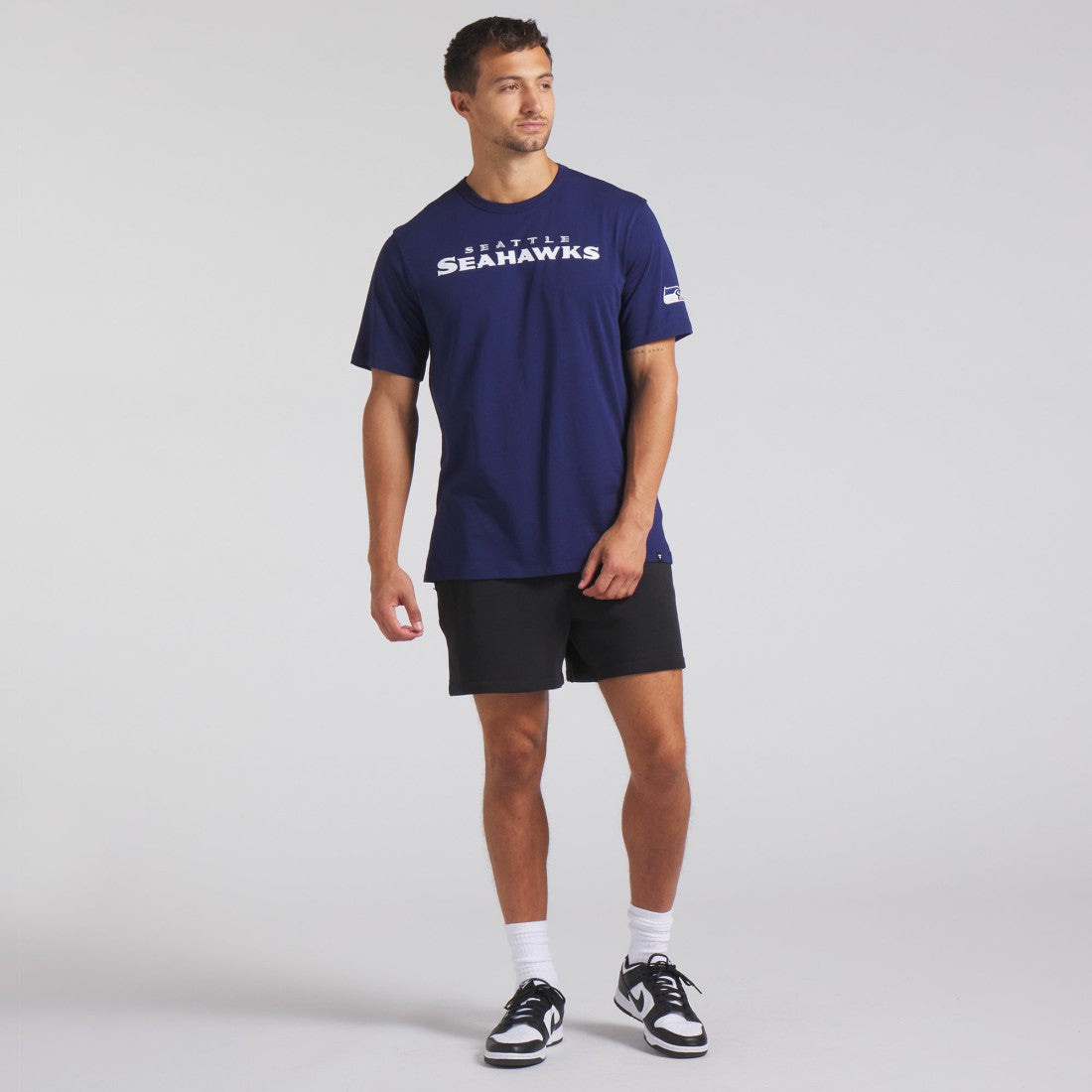 Seattle Seahawks Option Route Legacy T-Shirt - College Navy - Fanatics