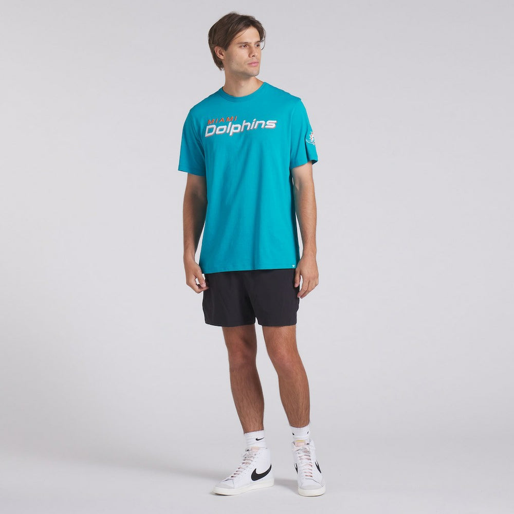 Miami Dolphins Option Route Legacy T-Shirt - Aqua - Fanatics
