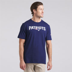 New England Patriots Option Route Legacy T-Shirt - Navy - Fanatics