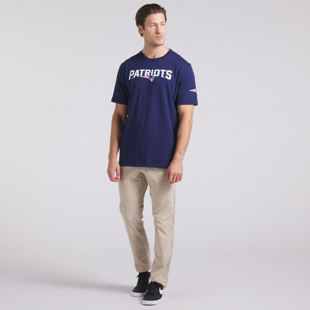 New England Patriots Option Route Legacy T-Shirt - Navy - Fanatics