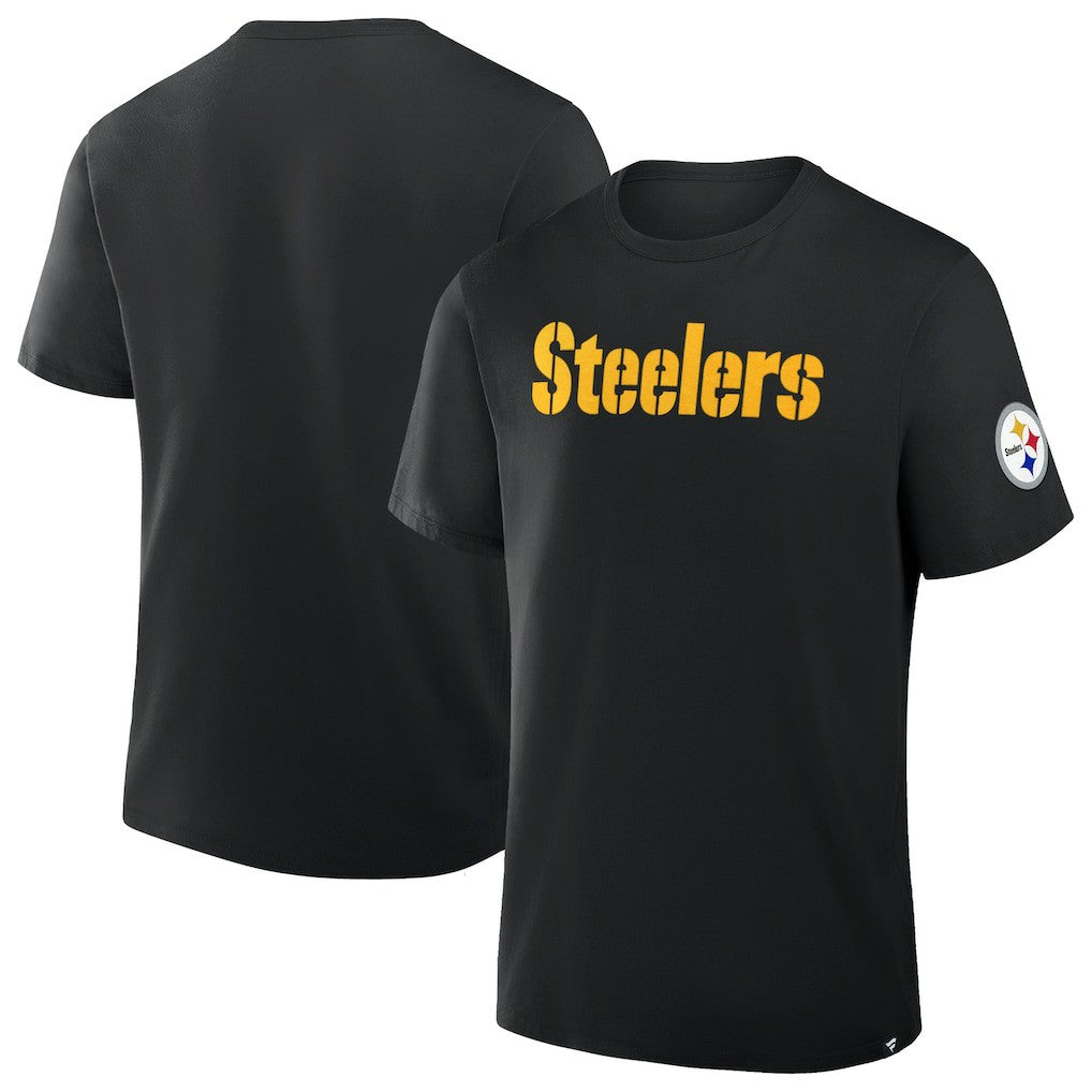 Pittsburgh Steelers Option Route Legacy T-Shirt - Black - Fanatics