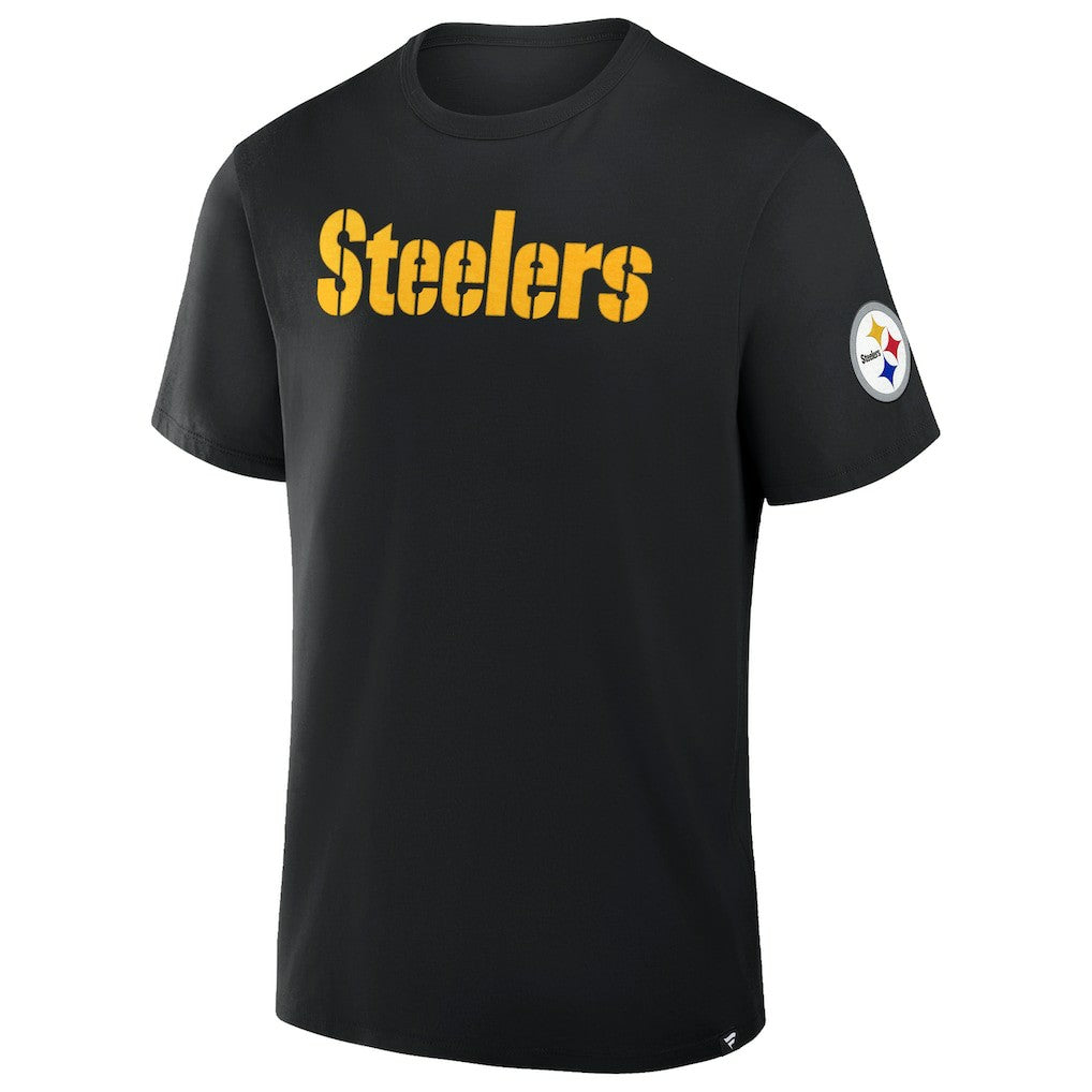 Pittsburgh Steelers Option Route Legacy T-Shirt - Black - Fanatics