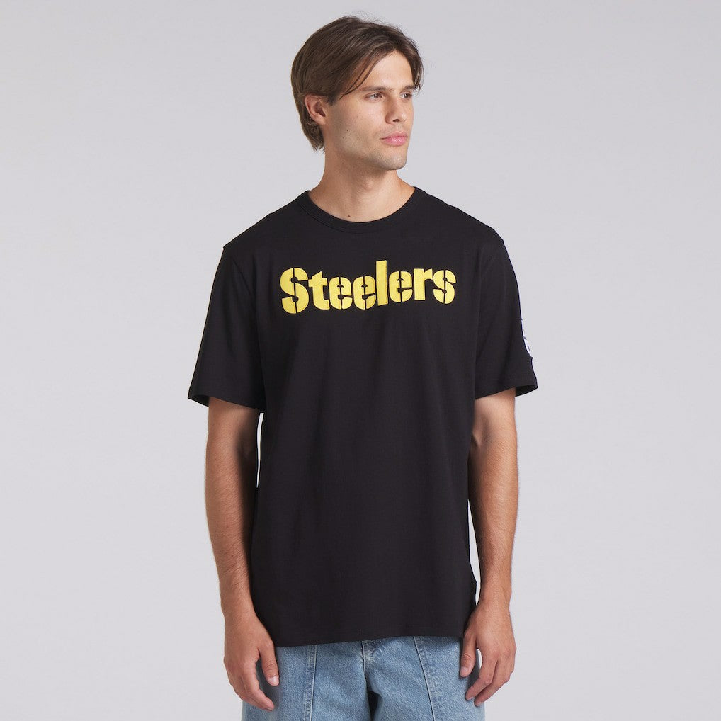 Pittsburgh Steelers Option Route Legacy T-Shirt - Black - Fanatics