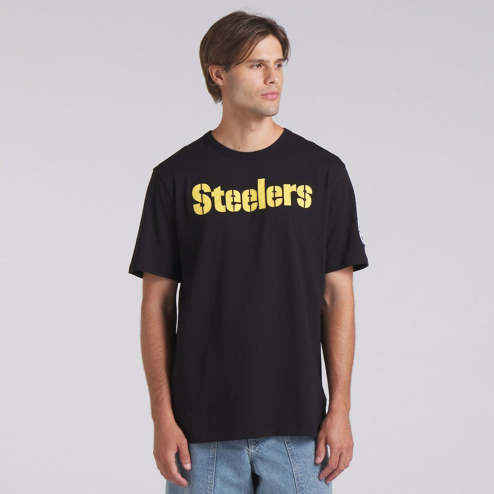 Pittsburgh Steelers Option Route Legacy T-Shirt - Black - Fanatics