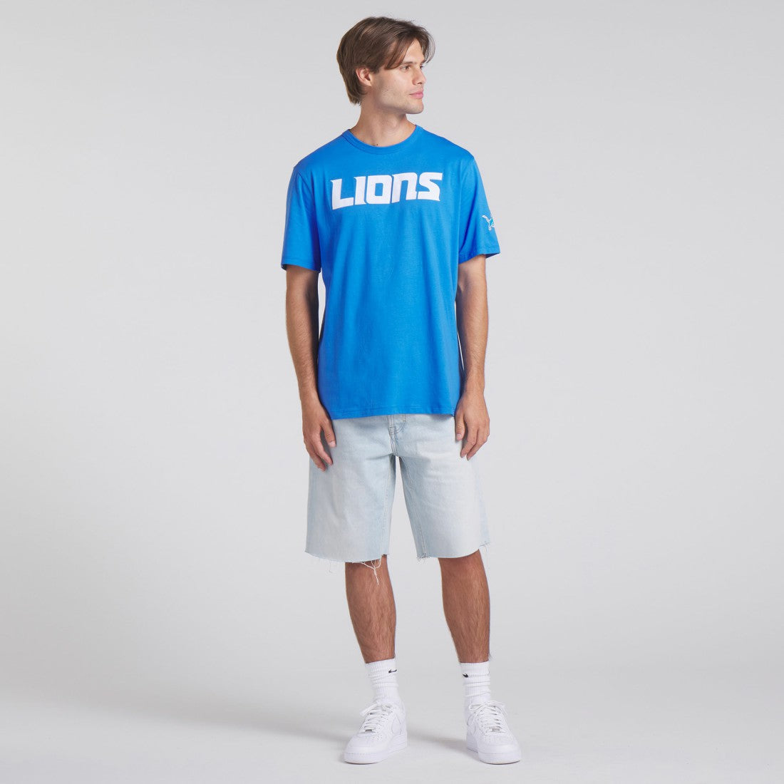 Detroit Lions Option Route Legacy T-Shirt - Blue - Fanatics