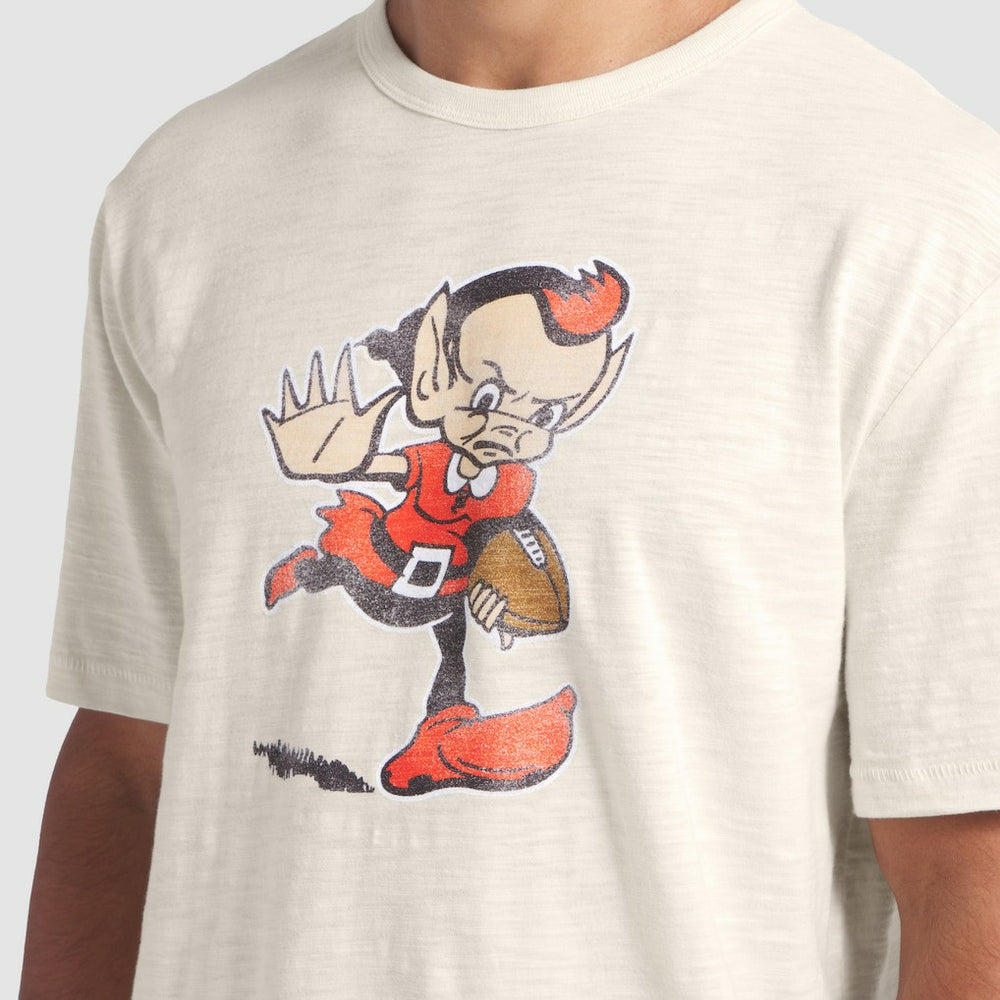 Cleveland Browns Slub T-Shirt - Cream - Fanatics